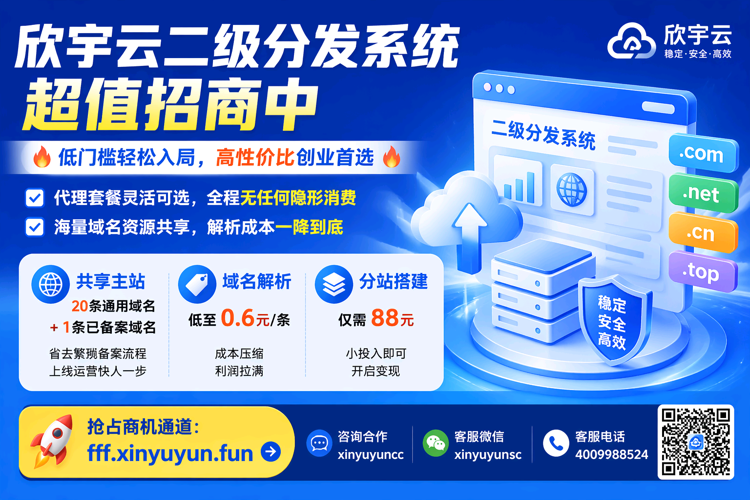 图片[3]-欣宇云二级分发系统｜超值招商中