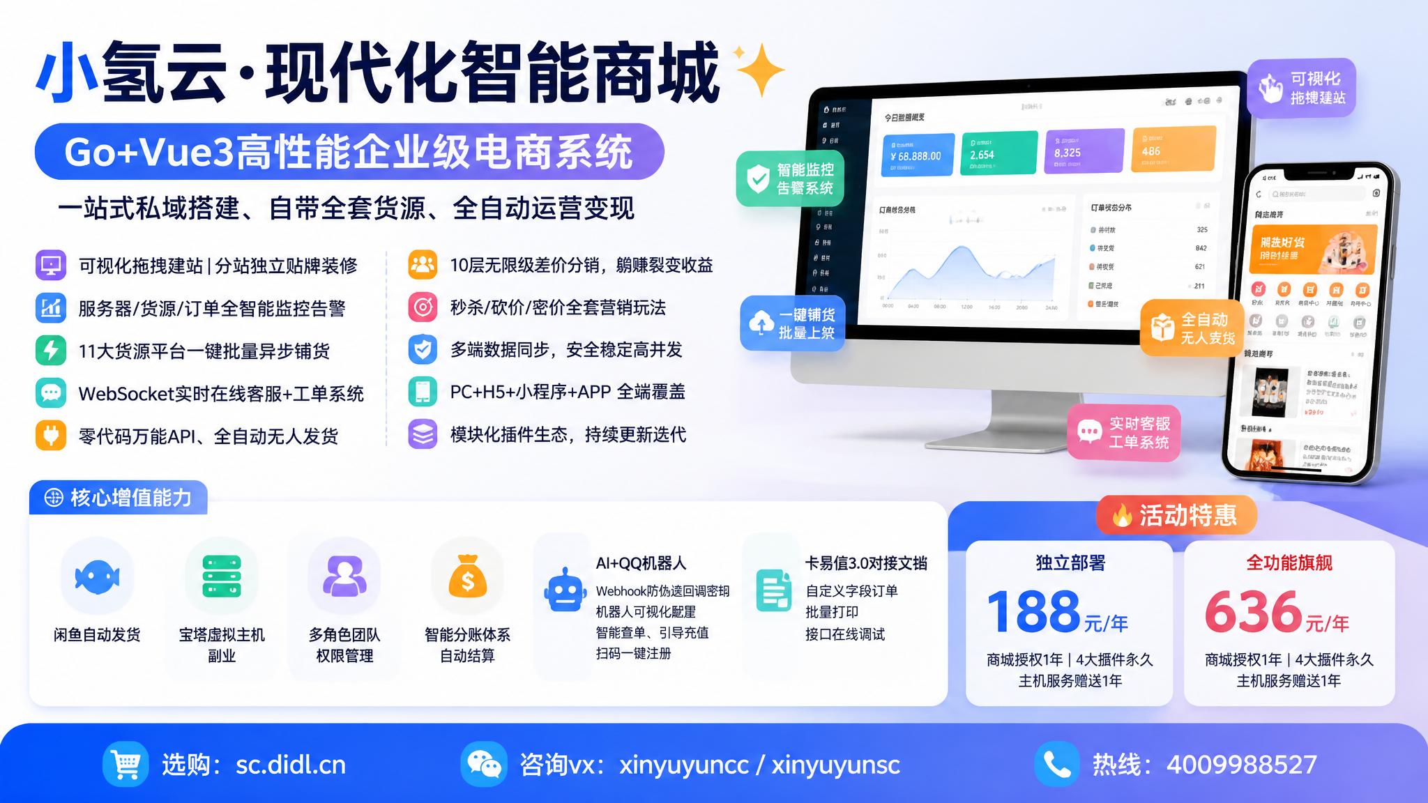 图片[3]-小氢云发卡系统｜企业级虚拟商品解决方案